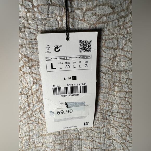 ZARA coolest sweater ever! Size Large (NWT) - Picture 8 of 12